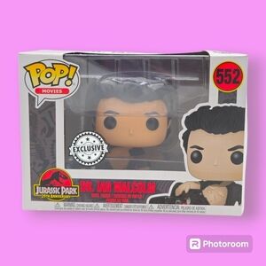 Funko POP! Jurassic Park Dr. Ian Malcolm Wounded Exclusive #552 Vinyl Figure